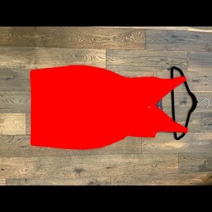 BCBG Red tulip dress size 6